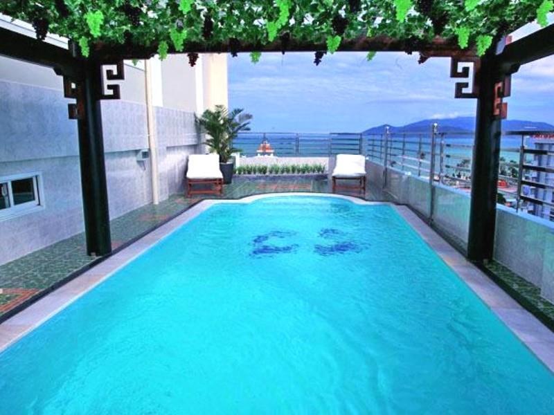Nice Swan Hotel Nha Trang Esterno foto